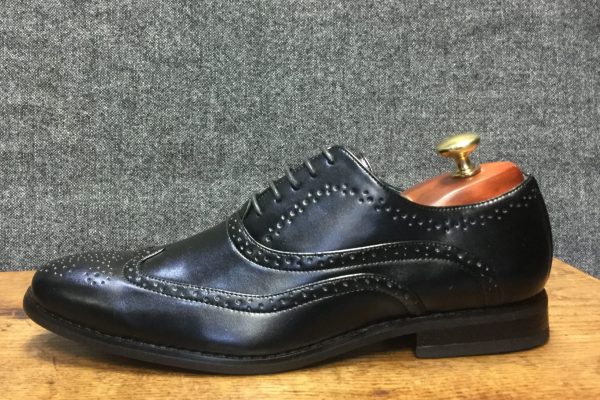 Black Brogue Formal Wear Mens Shoe