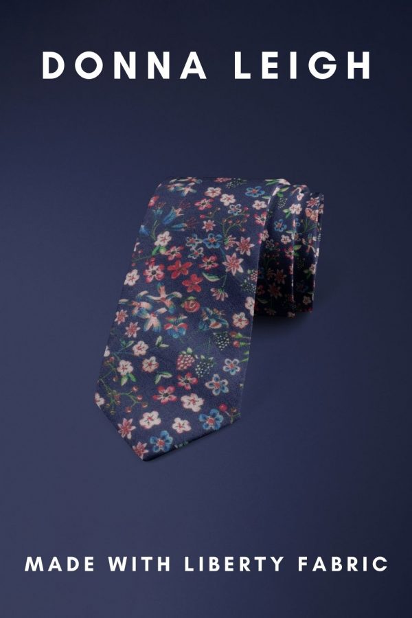 Donna Leigh Liberty of London cotton fabric floral tie