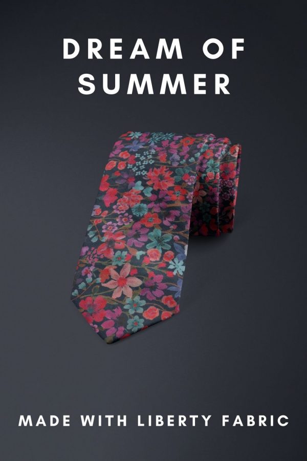 Dream of Summer Liberty of London cotton fabric floral tie