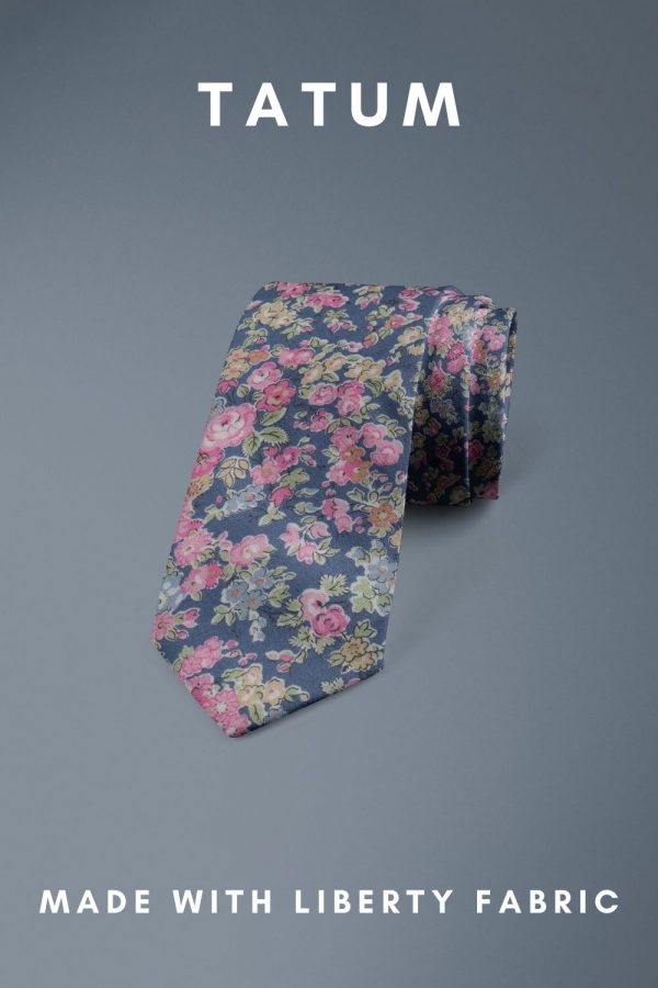 Tatum Liberty of London cotton fabric floral tie