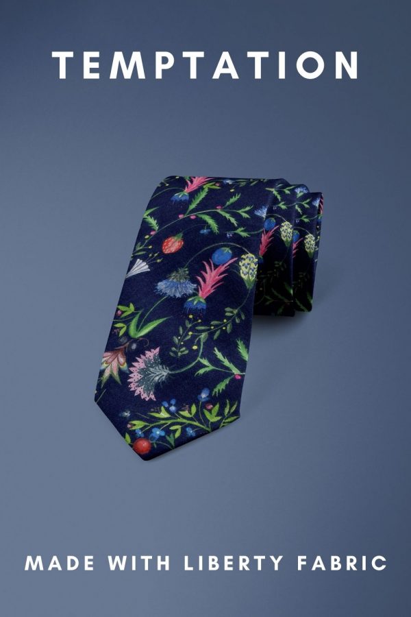 Temptation Liberty of London cotton fabric floral tie