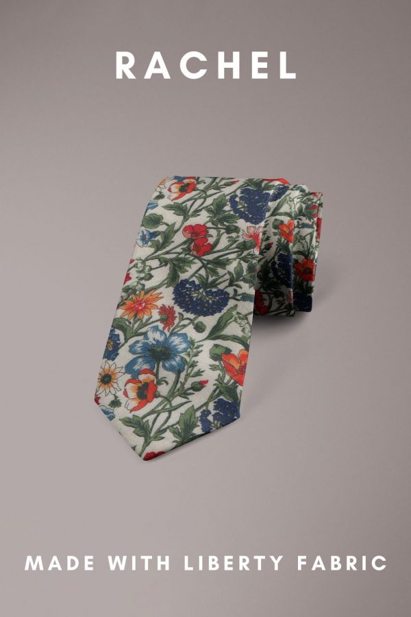 Rachel Liberty of London cotton fabric floral tie