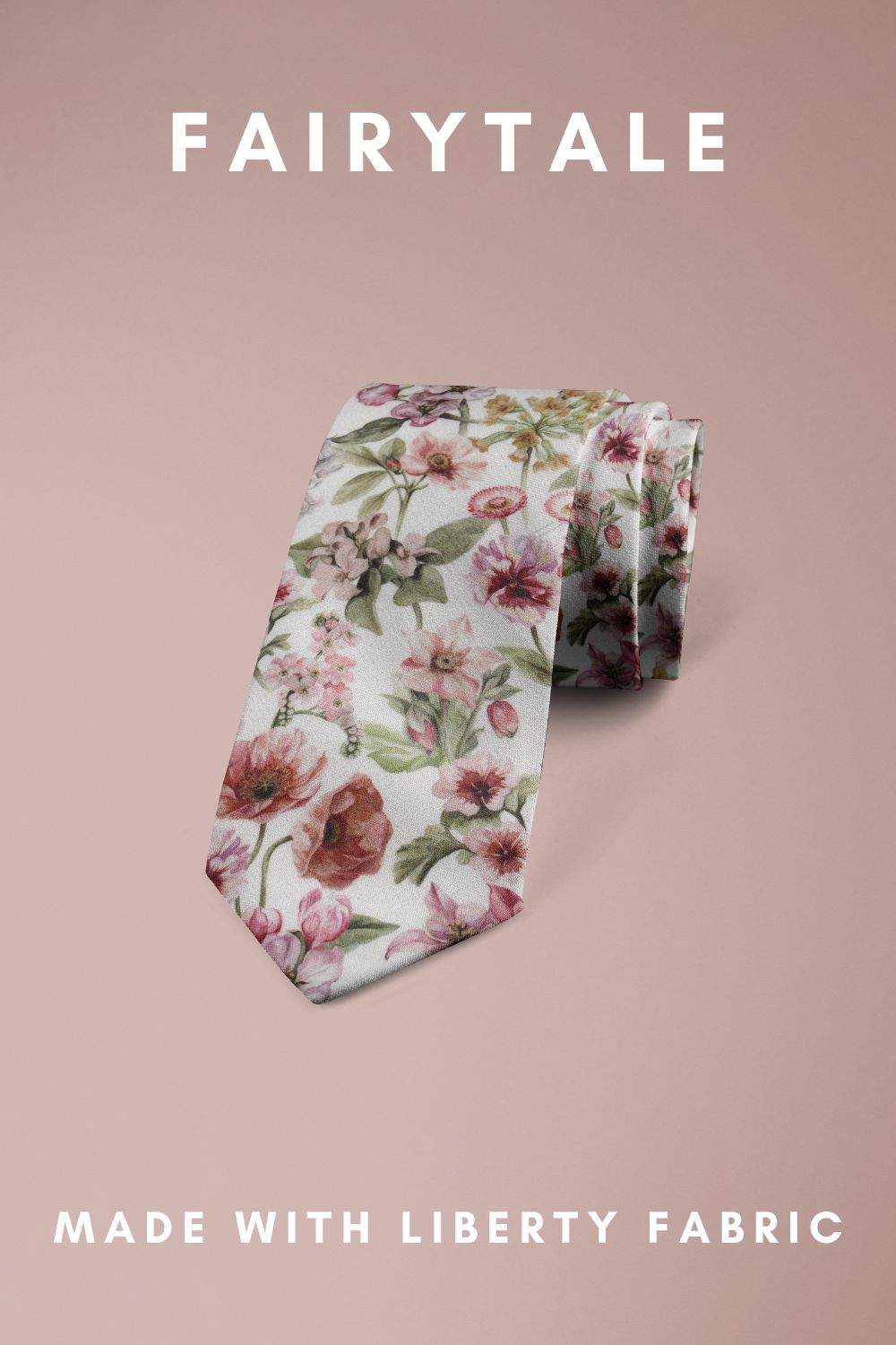Fairytale Liberty of London cotton fabric floral tie
