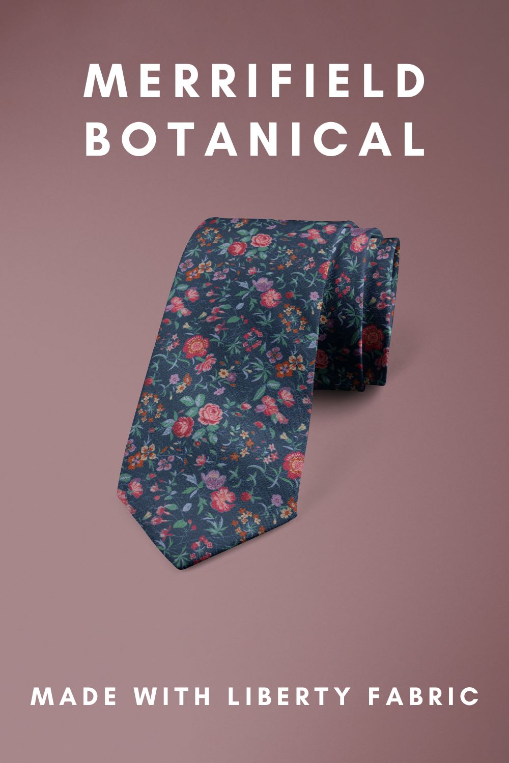 Merrifield Botanical Liberty of London cotton fabric floral tie